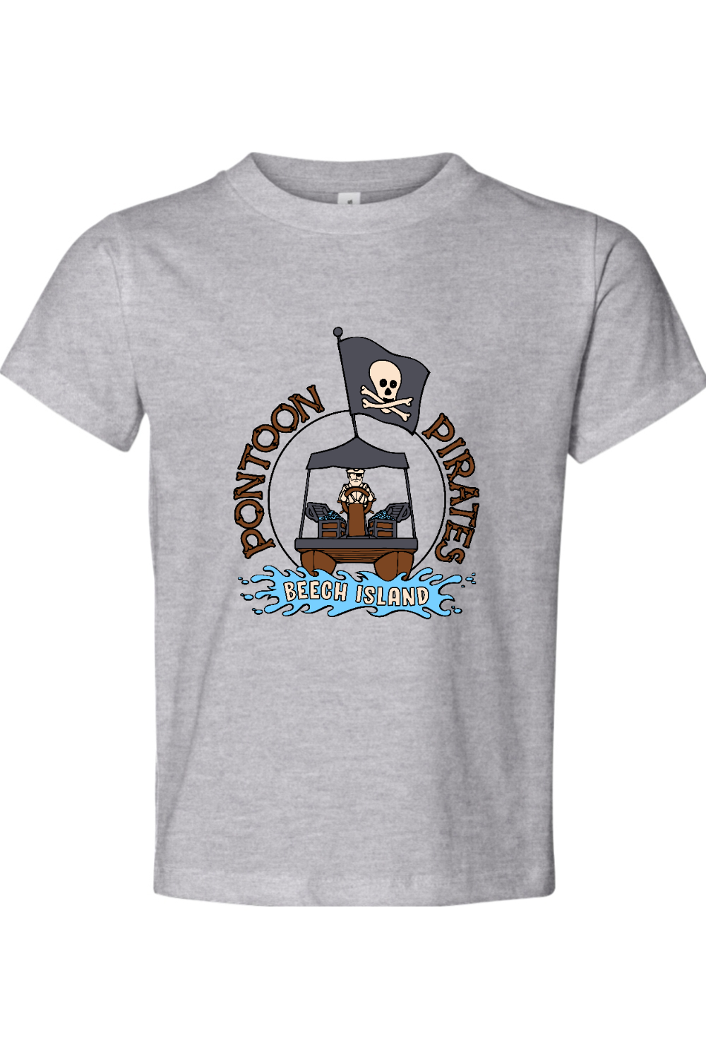 Beech Island Pontoon Pirates Bella + Canvas Toddler Jersey Tee