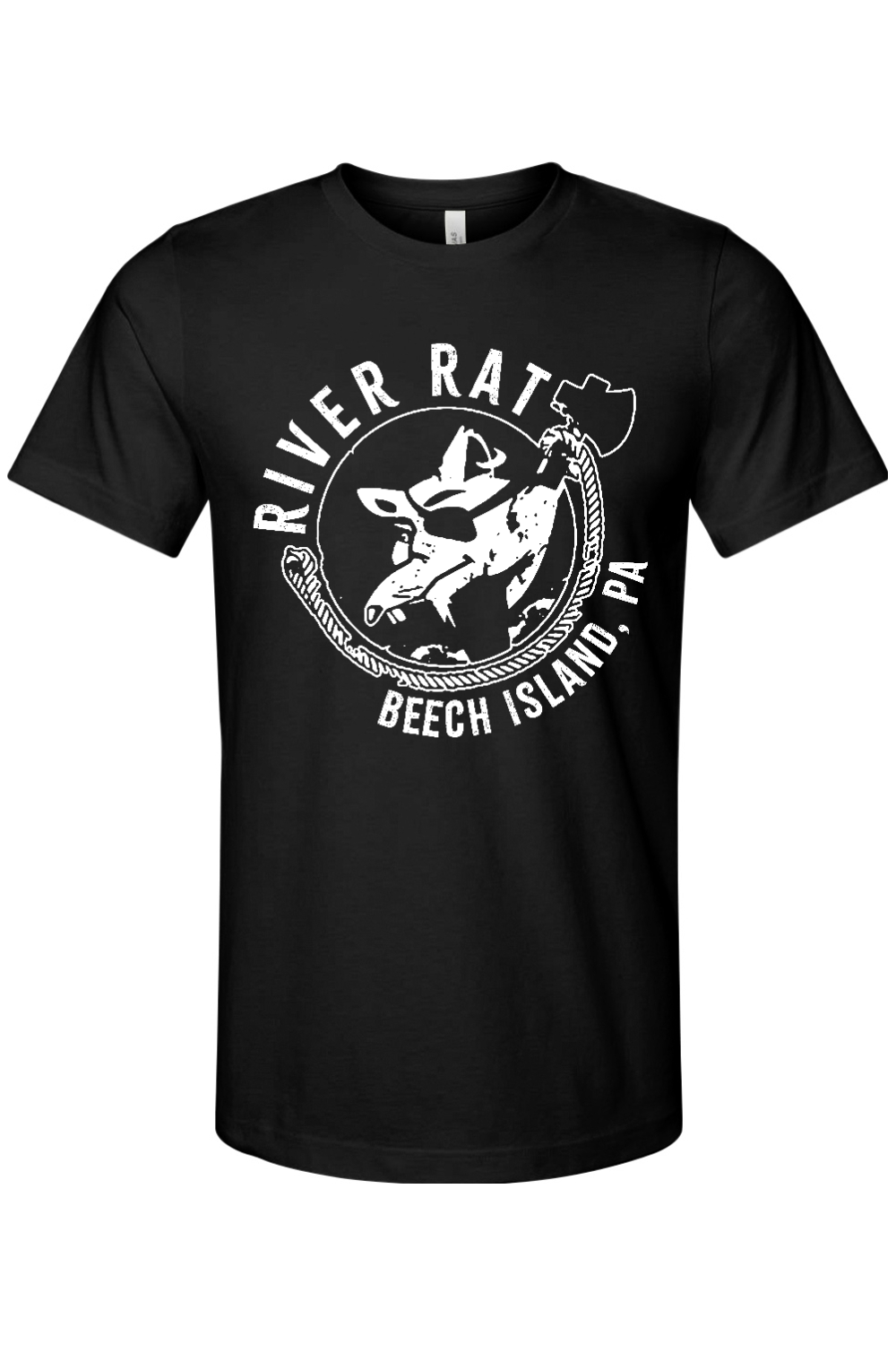 Beech Island River Rat Bella + Canvas Jersey Tee