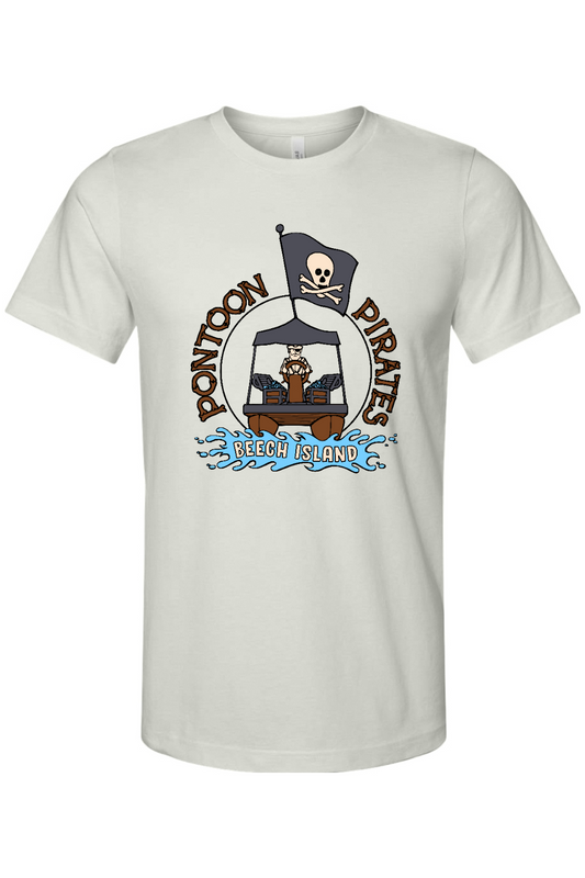 Pontoon Pirates Bella + Canvas Jersey Tee