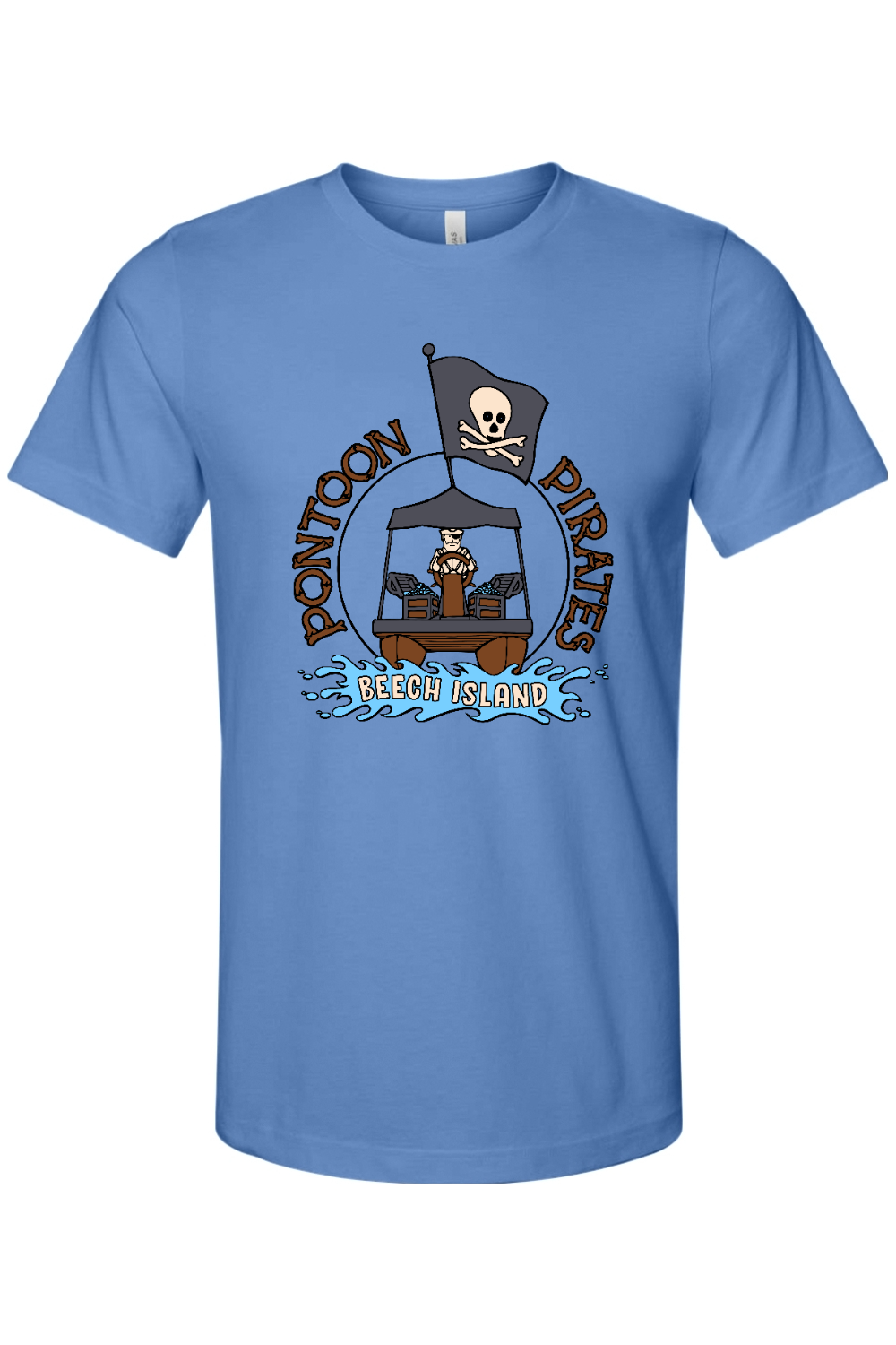 Pontoon Pirates Bella + Canvas Jersey Tee