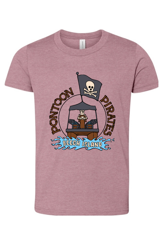 Beech Island Pontoon Pirates Youth BELLA + CANVAS CVC Unisex Jersey Tee