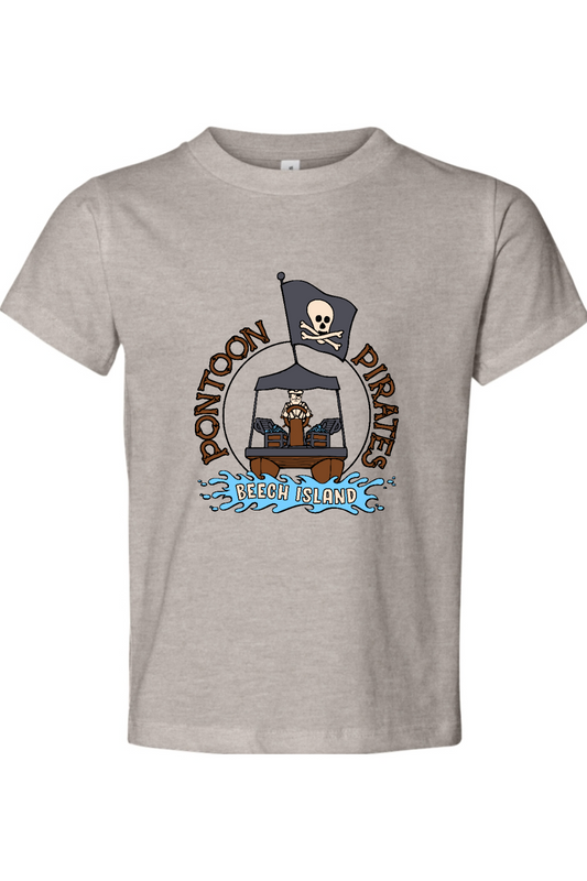 Beech Island Pontoon Pirates Bella + Canvas Toddler Jersey Tee