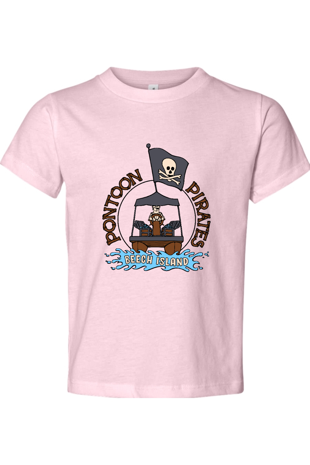 Beech Island Pontoon Pirates Bella + Canvas Toddler Jersey Tee