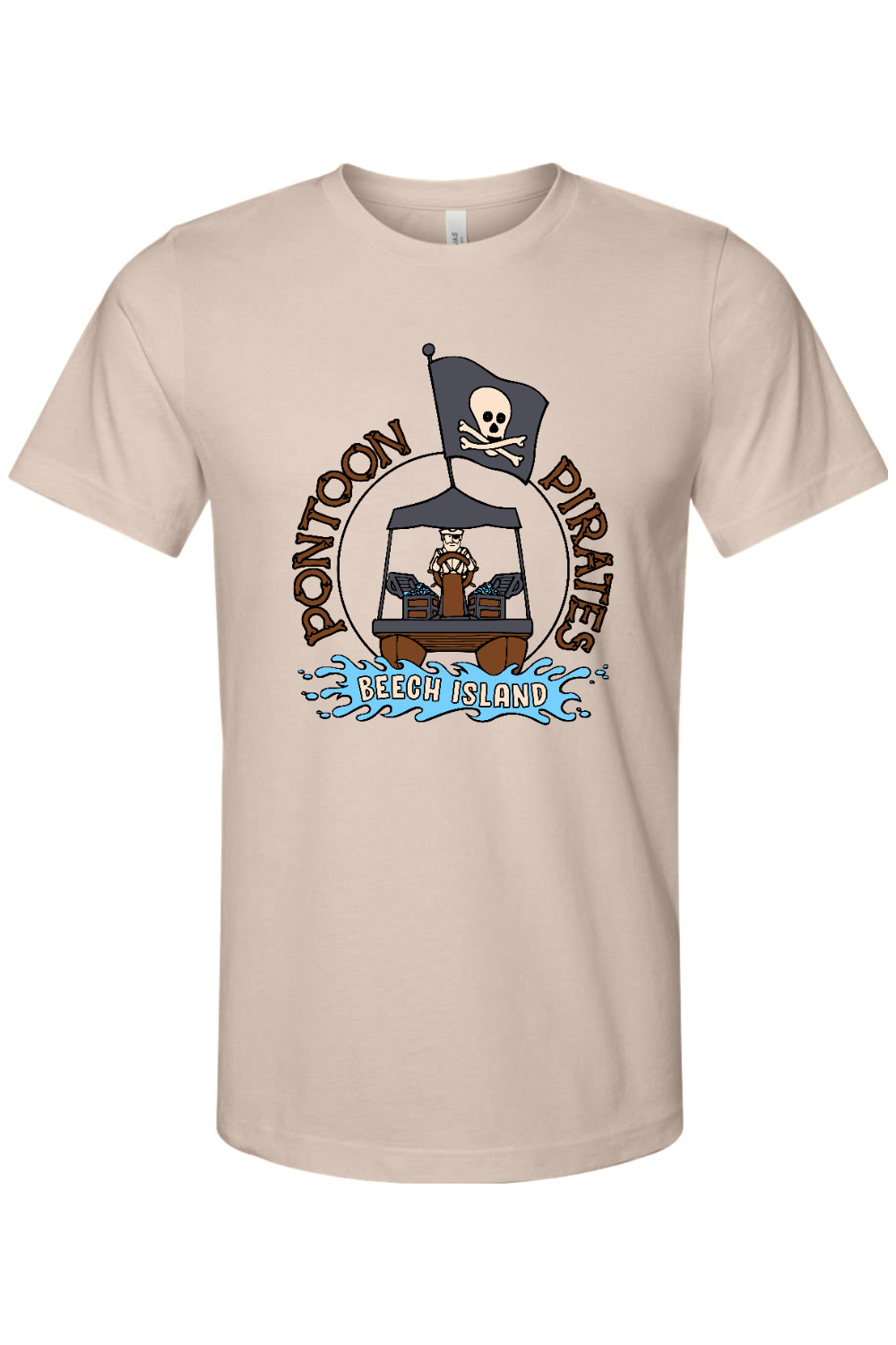 Pontoon Pirates Bella + Canvas Jersey Tee